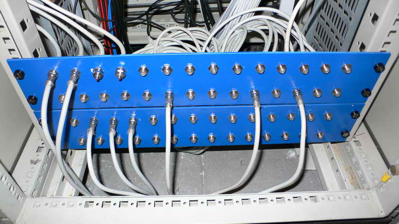 Coax patchpanel project